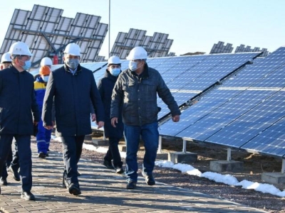 Министр энергетики РК посетил объекты ТОО «Samruk-Green Energy»