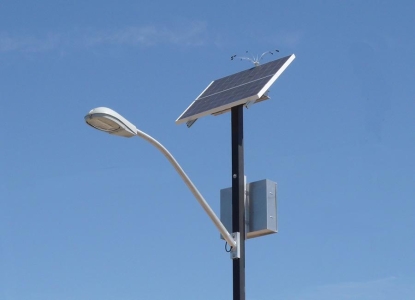В Жанаозене установят 210 уличных фонарей на солнечных батареях