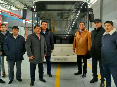 Представители ТОО «Samruk-Green Energy» посетили завод по производству электроавтобусов «HigerQuazar».