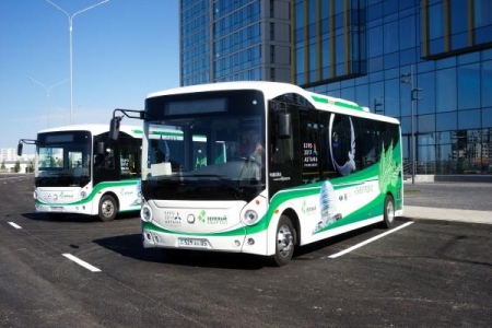 Деловая встреча с первым производителем электрических автобусов в Казахстане