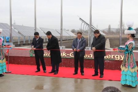 Солнечная и ветровая электростанции запущены в Алматы и Алматинской области